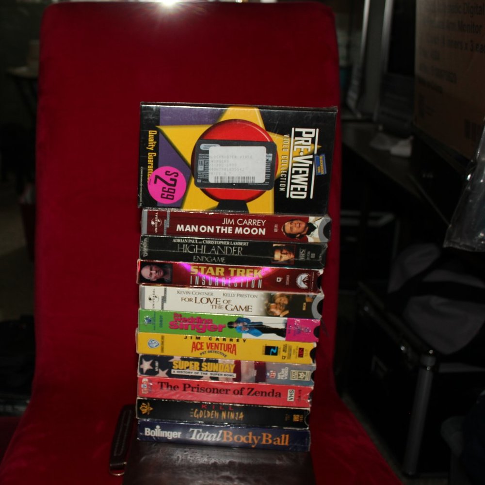 VHS TAPES : Total Eleven All in original Boxes VHS